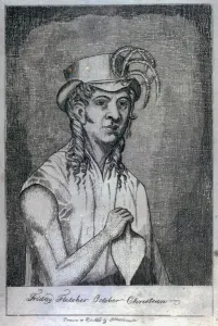Friday Fletcher October Christian, son of Fletcher Christian, 1814 (engraving) Friday Fletcher October Christian, son of Fletcher Christian, 1814 (engraving)