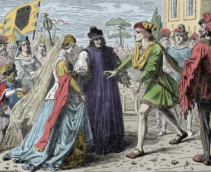 Friedrich's Reception of Eleanor - Frederic III (Frederic V of Habsburg) (1415-1493) Friedrich's Reception of Eleanor - Frederic III (Frederic V of Habsburg) (1415-1493)