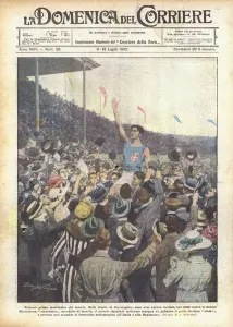 Frigerio the world's first walker (colour litho) Frigerio the world's first walker (colour litho)