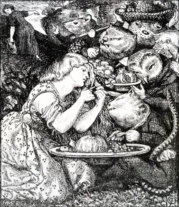 Frontispece to Goblin Market and other poems by Christina Rossetti, engraved Frontispece to Goblin Market and other poems by Christina Rossetti, engraved