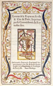 Frontispiece to a book about the Entry of Marguerite de Navarre (1492-1549 Frontispiece to a book about the Entry of Marguerite de Navarre (1492-1549