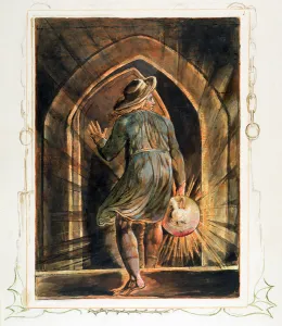 Frontispiece to Jerusalem (Bentley Copy E) 1804-20 (etching with pen, w/c Frontispiece to Jerusalem (Bentley Copy E) 1804-20 (etching with pen, w/c