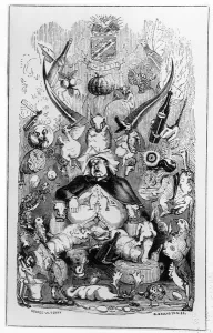 Frontispiece to Memoirs of a Stomach by The Minister for the Interior, 1850 Frontispiece to Memoirs of a Stomach by The Minister for the Interior, 1850