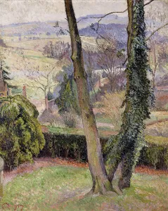 Frost and Mist, Summerleaze, East Knoyle, 1917 (oil on canvas) Frost and Mist, Summerleaze, East Knoyle, 1917 (oil on canvas)