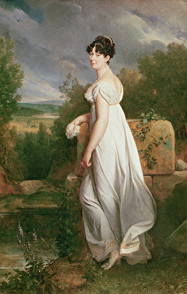 Full-length Portrait of Madame Visconti, wife of the former ambassador of the Cisalpine Full-length Portrait of Madame Visconti, wife of the former ambassador of the Cisalpine