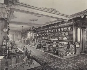 Furnishing Ironmongery Department, Art Metal Goods, Harrods (litho) Furnishing Ironmongery Department, Art Metal Goods, Harrods (litho)
