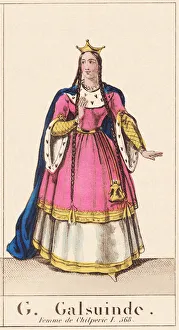 Galsuinde, ALPHABET OF THE HISTORY OF FRANCE, circa 1830 (engraving) Galsuinde, ALPHABET OF THE HISTORY OF FRANCE, circa 1830 (engraving)