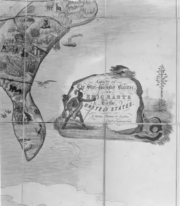 Game of the Star-Spangled Banner or Emigrants to the United States, c Game of the Star-Spangled Banner or Emigrants to the United States, c