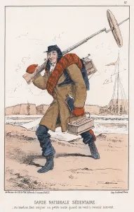 Garde Nationale Sedentaire (coloured engraving) Garde Nationale Sedentaire (coloured engraving)