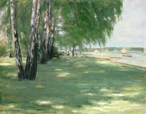 The Garden of the Artist in Wannsee, 1918 (oil on canvas) The Garden of the Artist in Wannsee, 1918 (oil on canvas)