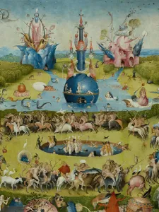 The Garden of Earthly Delights, 1490-1500 (oil on panel) The Garden of Earthly Delights, 1490-1500 (oil on panel)
