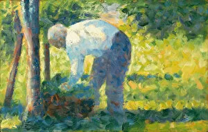 Bending Gallery: The Gardener, 1882-83 (oil on wood)