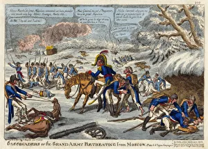 GASCONARDERS OR THE GRAND ARMY RETREATING FROM MOSCOW, 1813 (engraving) GASCONARDERS OR THE GRAND ARMY RETREATING FROM MOSCOW, 1813 (engraving)