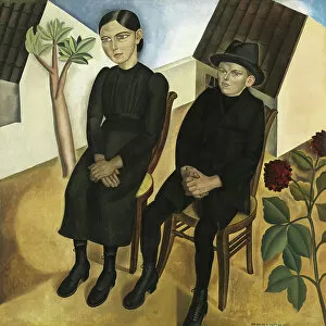 1920s 20s 20s Gallery: Gaston and his Sister, 1923 (oil on canvas)