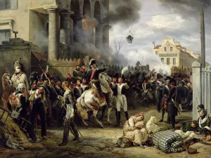 The Gate at Clichy during the Defence of Paris, 30th March 1814, 1820 (oil on canvas) The Gate at Clichy during the Defence of Paris, 30th March 1814, 1820 (oil on canvas)