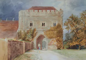 The Gateway, Maidstone College, 1800-65 (Watercolour) The Gateway, Maidstone College, 1800-65 (Watercolour)