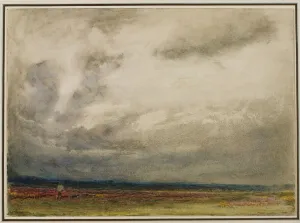 A Gathering Storm, 1908 (w/c & bodycolour on paper) A Gathering Storm, 1908 (w/c & bodycolour on paper)