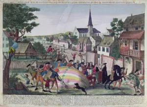 The General Alarm of the Inhabitants of Gonesse Caused by the Descent of a Balloon The General Alarm of the Inhabitants of Gonesse Caused by the Descent of a Balloon