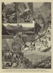 With General Kennedy's Staff on a Scientific Expedition to survey Takht-i-Suleiman With General Kennedy's Staff on a Scientific Expedition to survey Takht-i-Suleiman