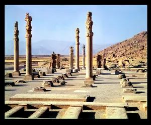 General view of the Apadana (Audience Hall) founded c.518 BC (photo) General view of the Apadana (Audience Hall) founded c.518 BC (photo)