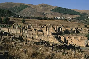 DjÚmila Collection: General view of the baths, High Imperial Period (27 BC-395 AD) (photo)