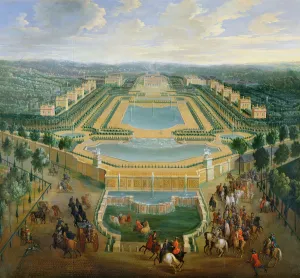 General view of the Chateau and the Pavilions at Marly, 1722 (oil on canvas) General view of the Chateau and the Pavilions at Marly, 1722 (oil on canvas)