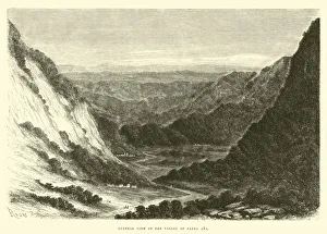 General view of the Valley of Santa Ana (engraving) General view of the Valley of Santa Ana (engraving)