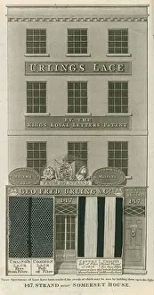 George Frederick Urling & Co, lace sellers, 147 Strand, near Somerset House George Frederick Urling & Co, lace sellers, 147 Strand, near Somerset House
