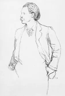 Rothenstein William 1872 1945 Gallery: George Gissing, 1897 (litho)