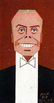 George Grossmith, 1926 (colour litho)