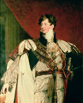 Order Of The Garter Gallery: George IV (oil on canvas)