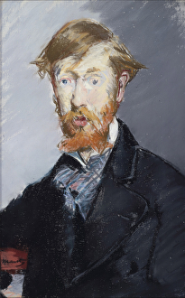 George Moore, 1879 (pastel on canvas) George Moore, 1879 (pastel on canvas)