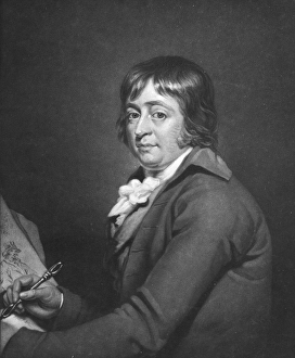 George Morland, engraved by William Ward, 1805 (engraving) (b/w photo) George Morland, engraved by William Ward, 1805 (engraving) (b/w photo)