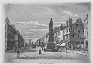 George Street Gallery: George Street, Edinburgh (engraving)
