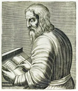 George of Trebizond, from 'True Portraits...' by Andre Thevet published in 1594 George of Trebizond, from 'True Portraits...' by Andre Thevet published in 1594