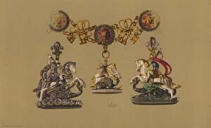 'George' worn by the Dukes of Marlborough and Wellington (chromolitho)
