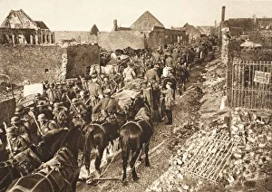German convoy advances through the contested territory between Peronne and St German convoy advances through the contested territory between Peronne and St