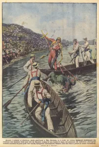 When the Germans have fun (colour litho) When the Germans have fun (colour litho)