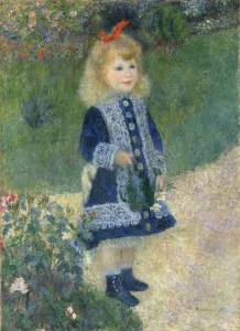 A Girl with a Watering Can, 1876 (oil on canvas) A Girl with a Watering Can, 1876 (oil on canvas)