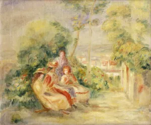 Girls in a Garden; Fillettes dans un Jardin, c. 1895 (oil on canvas) Girls in a Garden; Fillettes dans un Jardin, c. 1895 (oil on canvas)