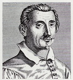 Girolamo Frescobaldi, Italian composer (engraving) Girolamo Frescobaldi, Italian composer (engraving)