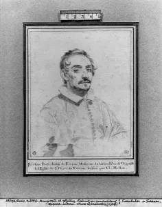 Girolamo Frescobaldi (pierre noire on paper) Girolamo Frescobaldi (pierre noire on paper)