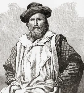 Giuseppe Garibaldi, Italian general, politician and nationalist Giuseppe Garibaldi, Italian general, politician and nationalist