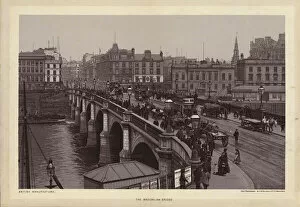 Glasgow Prints: Glasgow: The Broomilaw Bridge (litho)