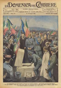 The Glorification of Italian Value in France (Colour Litho) The Glorification of Italian Value in France (Colour Litho)
