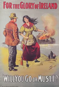For the Glory of Ireland, 1866 (colour litho) For the Glory of Ireland, 1866 (colour litho)
