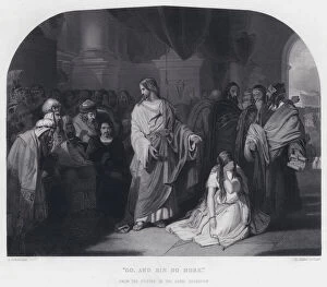 'Go, and Sin No More' (engraving)