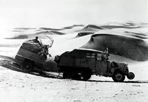 Means Of Conveyance Gallery: Gobi Desert, The Yellow Expedition, 1931-32 (b/w photo)