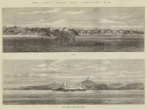 Forts and Castles, Volta, Greater Accra, Central and Western Regions Collection: The Gold Coast and Ashantee War (engraving)