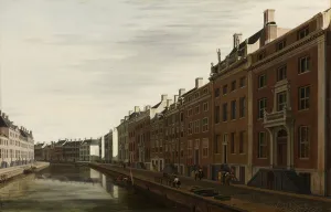 The Golden Bend in the Herengracht, Amsterdam as seen from the West, 1672 The Golden Bend in the Herengracht, Amsterdam as seen from the West, 1672
